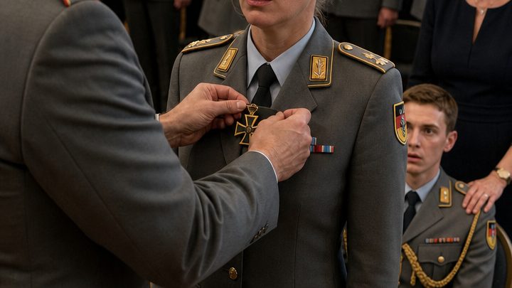 Meine Mutter flüsterte, ich dürfe unseren Familiennamen nicht beschmutzen – doch dann ging der General an meinem Bruder vorbei und rief ausgerechnet meinen Namen