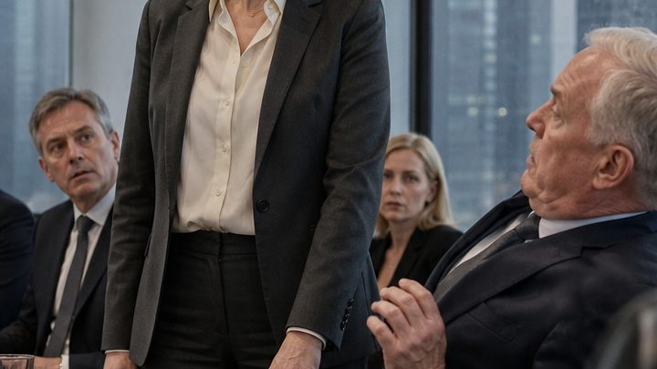 Meine Ehe zerbrach in dem Moment, als die Geliebte meines Mannes mir im Vorstandsbüro die Haare abschnitt – doch fünf Minuten später begann sein gesamtes Imperium zu zerfallen