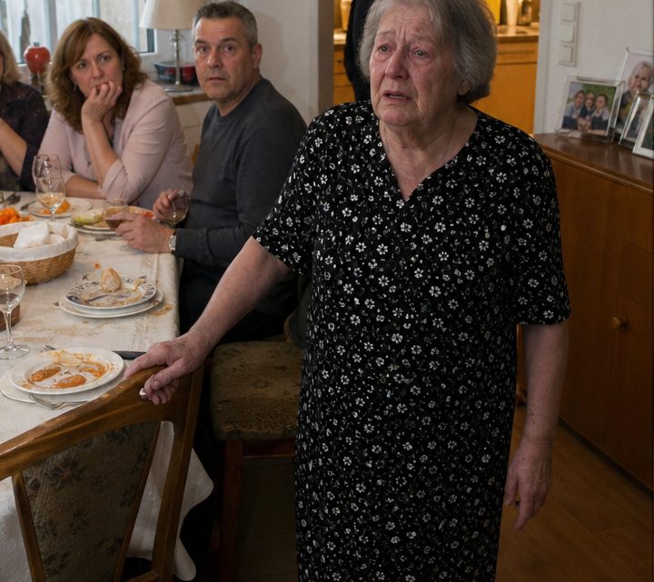 Meine 87-jährige Großmutter rief die ganze Familie mit tränenerstickter Stimme an und bat uns zu einem „letzten gemeinsamen Abendessen“ – wir glaubten, der Arzt hätte ihr eine schreckliche Nachricht überbracht, doch ihre spätere Enthüllung ließ uns alle sprachlos zurück … 😱💔