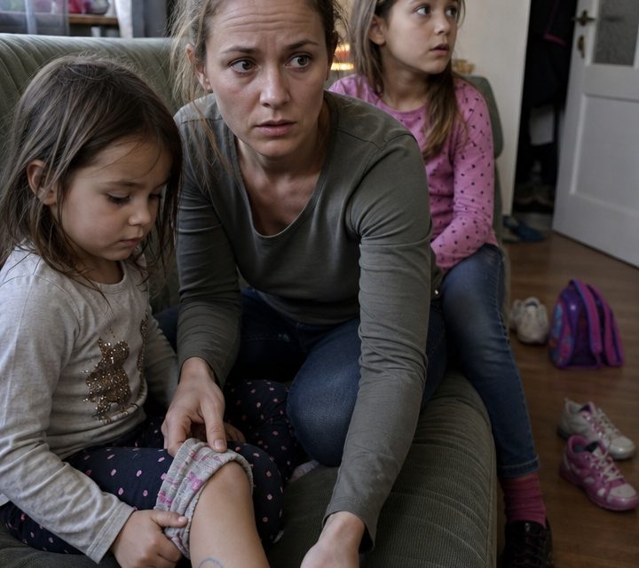 Meine Mutter behauptete immer, sie würde nur mit meinen Töchtern spazieren gehen – doch jedes Mal kamen die Mädchen mit denselben seltsamen Zeichen an den Beinen zurück