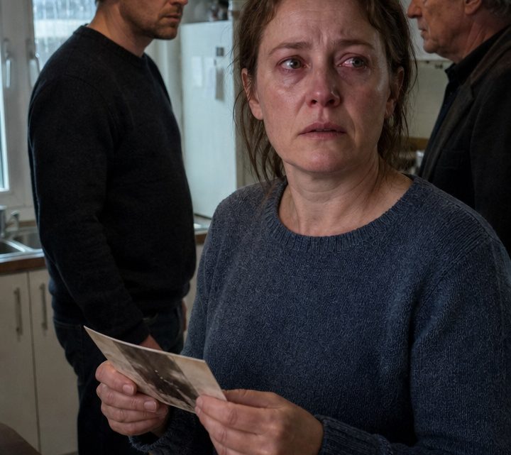„Ich dachte, du wärst tot“ – als mein Mann einen fremden Mann nach Hause brachte, enthüllte ein altes Foto ein Familiengeheimnis, das seit Jahrzehnten verborgen geblieben war