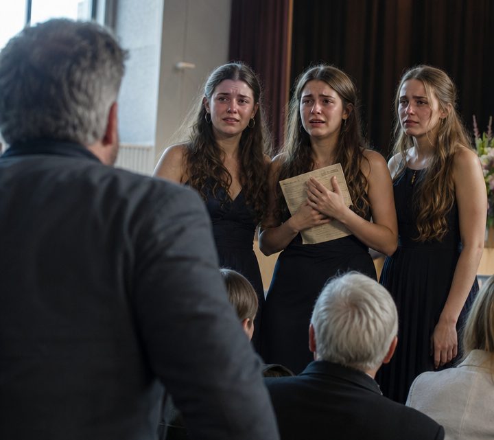 Achtzehn Jahre lang zog ich die drei Töchter meines verschwundenen Bruders groß – doch bei ihrer Abiturfeier lasen sie vor der ganzen Halle den Zettel vor, den ihr Vater damals hinterlassen hatte