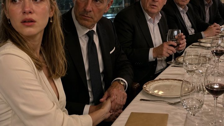 Mein Vater lud mich zum Abendessen ein, nahm meine Hand und sagte vor seinen Freunden: „Ich möchte euch das Mädchen vorstellen, das ich mehr liebe als jeden anderen Menschen auf der Welt.“ Ich saß völlig verwirrt neben ihm – bis einer der Männer einen Satz aussprach, der mir die Tränen in die Augen trieb … 😱💔