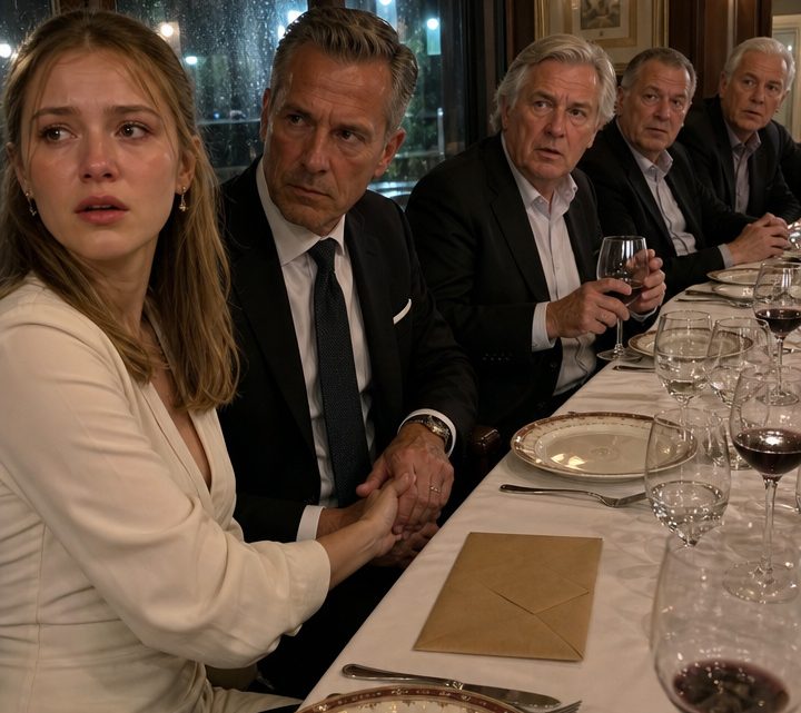 Mein Vater lud mich zum Abendessen ein, nahm meine Hand und sagte vor seinen Freunden: „Ich möchte euch das Mädchen vorstellen, das ich mehr liebe als jeden anderen Menschen auf der Welt.“ Ich saß völlig verwirrt neben ihm – bis einer der Männer einen Satz aussprach, der mir die Tränen in die Augen trieb … 😱💔