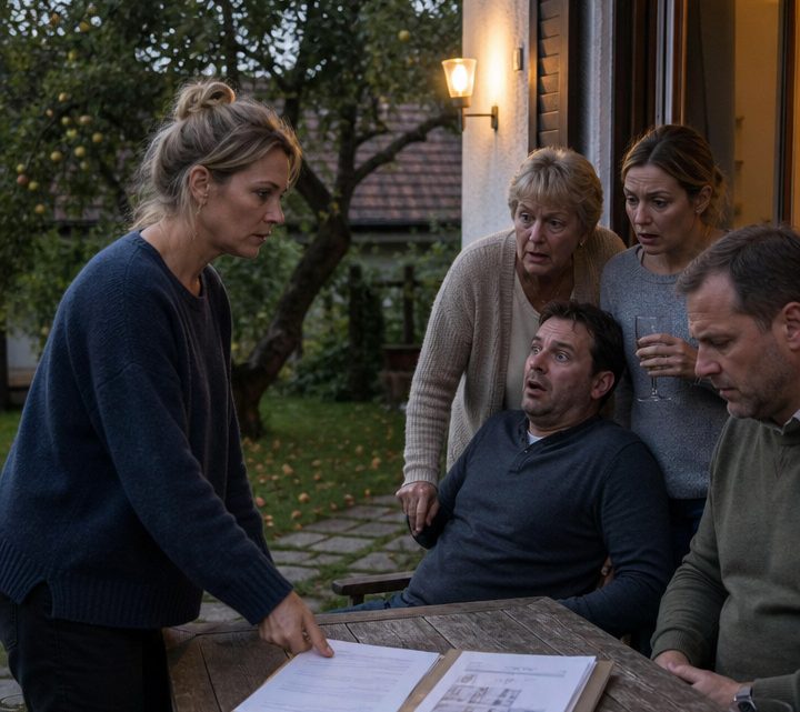„Das Gästezimmer gehört jetzt meinem Bruder“ – doch als die Hausherrin die Besitzurkunde auf den Tisch legte, verstummte die ganze Familie