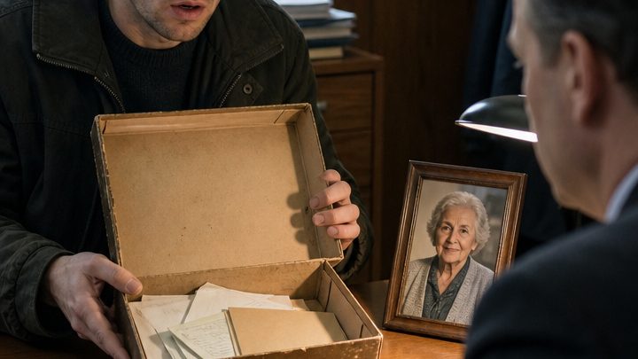 Ich heiratete Elisabeth, weil ich ein Dach über dem Kopf brauchte – doch nach ihrem Tod hinterließ sie mir nur eine Schuhschachtel und die Wahrheit, vor der ich davonlaufen wollte