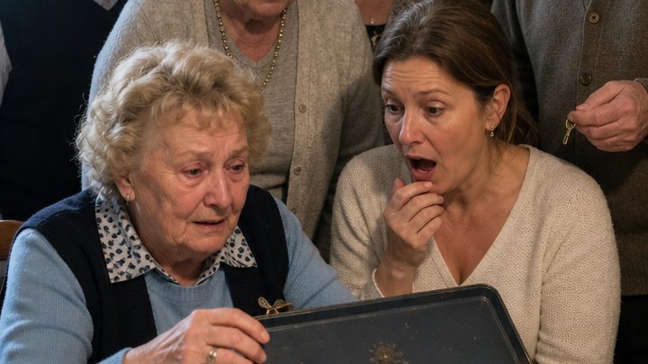 Vierzig Jahre lang glaubte ich, mein Vater würde meiner Mutter jeden verdienten Cent wegnehmen – bis sie an ihrem Hochzeitstag eine alte Blechdose öffnete und wir die Wahrheit entdeckten
