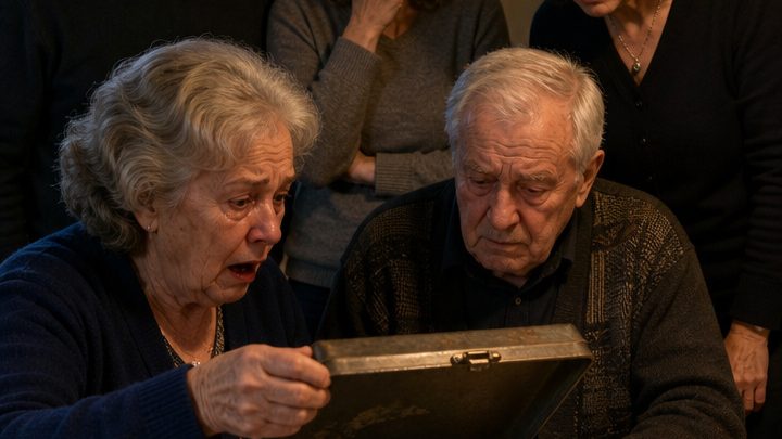Dreiundvierzig Jahre lang nahm mein Vater den gesamten Lohn meiner Mutter an sich – doch als sie ihn eines Tages zurückforderte, legte er schweigend eine Mappe vor sie und sagte: „Wenn du sie öffnest, wirst du mich nie wieder so ansehen können wie früher.“ 😱💔