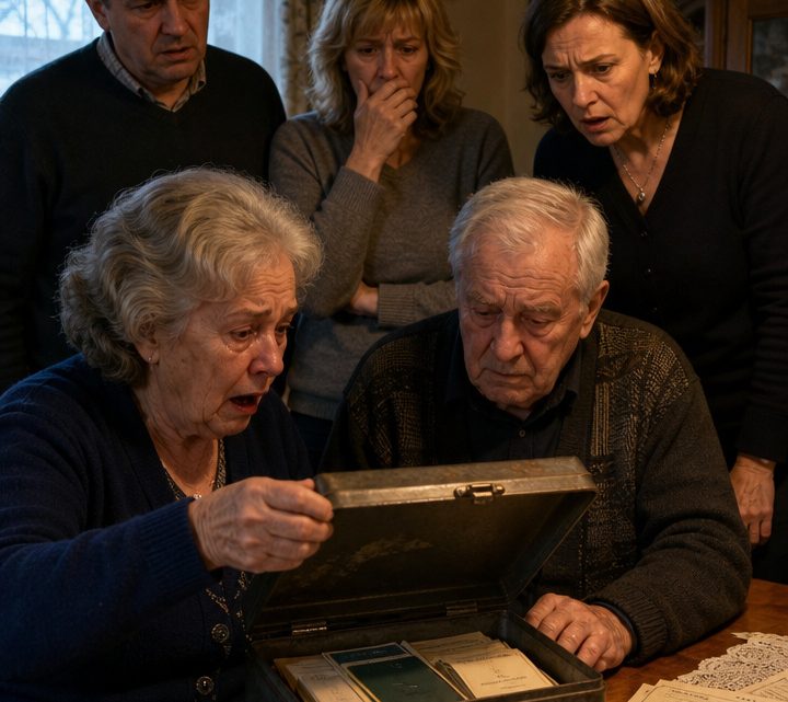 Dreiundvierzig Jahre lang nahm mein Vater den gesamten Lohn meiner Mutter an sich – doch als sie ihn eines Tages zurückforderte, legte er schweigend eine Mappe vor sie und sagte: „Wenn du sie öffnest, wirst du mich nie wieder so ansehen können wie früher.“ 😱💔
