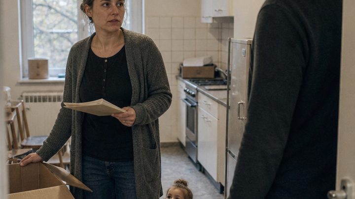 „Du bist doch nur eine Mitesserin!“ – Als Martins Schwester seine Frau jahrelang demütigte und er schwieg, zog Katharina mit ihrer kleinen Tochter aus und ließ ihm nur eine letzte Chance