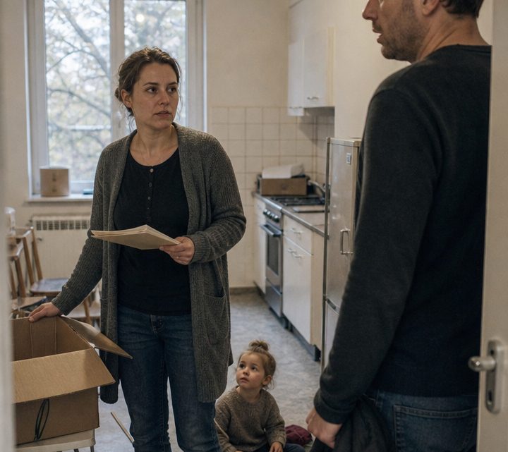 „Du bist doch nur eine Mitesserin!“ – Als Martins Schwester seine Frau jahrelang demütigte und er schwieg, zog Katharina mit ihrer kleinen Tochter aus und ließ ihm nur eine letzte Chance