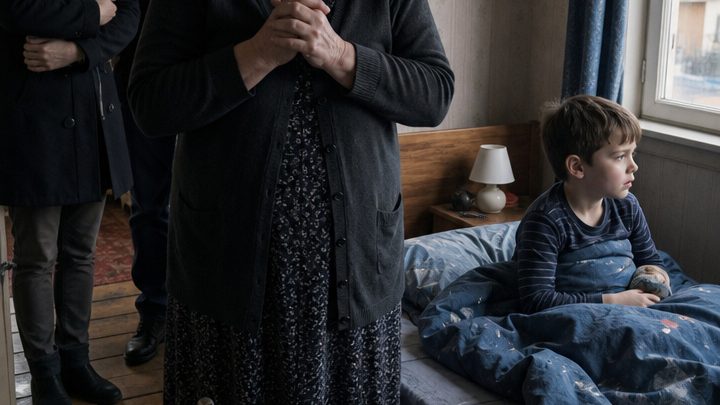 „Meine Großmutter bindet mir jede Nacht die Hände“, gestand ein kleiner Junge in der Schule – doch als seine Lehrerin mit der Polizei das Haus betrat, blieb sie beim Anblick des Kinderzimmers wie erstarrt 😱💔