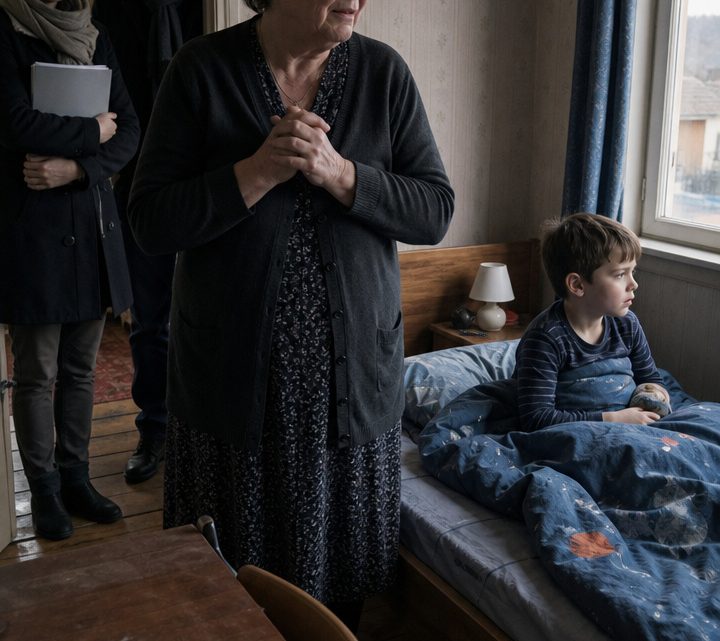 „Meine Großmutter bindet mir jede Nacht die Hände“, gestand ein kleiner Junge in der Schule – doch als seine Lehrerin mit der Polizei das Haus betrat, blieb sie beim Anblick des Kinderzimmers wie erstarrt 😱💔