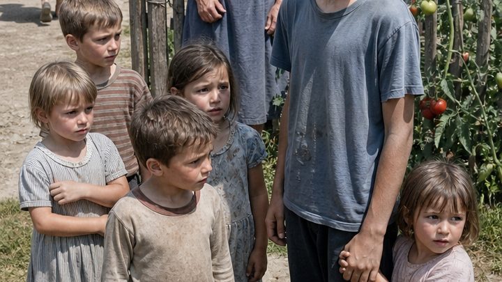 „Kostenlose Früchte gibt es nicht!“ – Als ihre Cousine fünf Kinder bei ihr ablädt, bringt die alte Bäuerin ihnen Disziplin bei, bis der älteste Junge am Ende eine Entscheidung trifft, die alle zu Tränen rührt