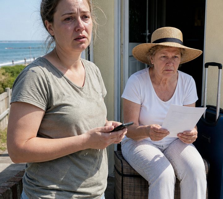 Sie wollte eine Woche allein am Meer verbringen – doch vor der Ferienwohnung wartete bereits eine fremde Frau mit zwei Koffern und behauptete, sie habe genau dieselbe Unterkunft gebucht