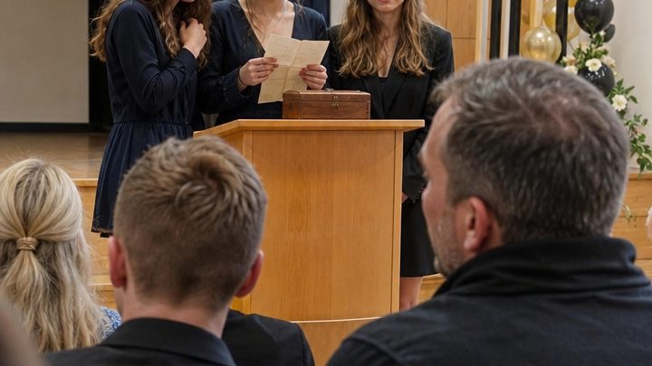 Achtzehn Jahre lang zog ich drei verlassene Nichten groß – doch bei ihrer Abschlussfeier lasen sie vor dem ganzen Saal den Brief vor, den ihr Vater an jenem Tag hinterlassen hatte, als er aus unserem Leben verschwand