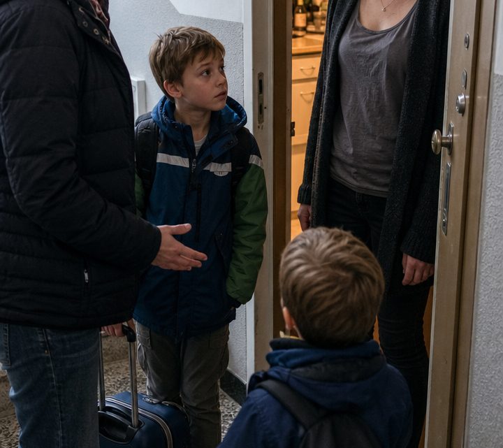 „Du bist doch zu Hause!“ – Als die Schwester ihres Mannes die Kinder wieder einmal einfach ablieferte, zog Mara endlich eine Grenze, die ihre ganze Familie veränderte