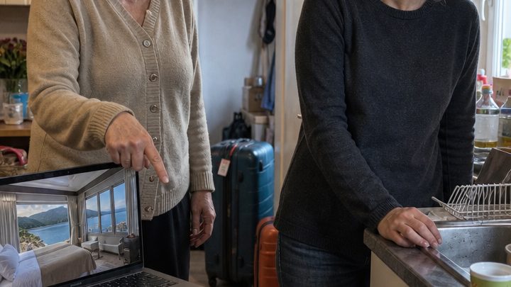 „Ich fahre mit euch!“ – Meine Schwiegermutter packte zwei Koffer und stand ohne Fahrkarte am Bahnhof, weil sie überzeugt war, dass ich ihren Urlaub bezahlen würde