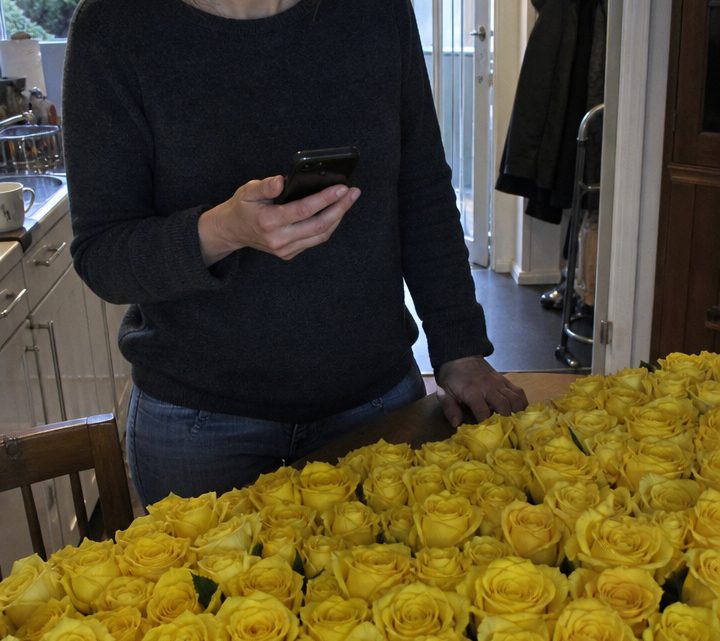 Ich bekam hundert gelbe Rosen, während mein Mann angeblich auf Geschäftsreise war – und die Anzahl der Blumen ließ mich die Polizei rufen